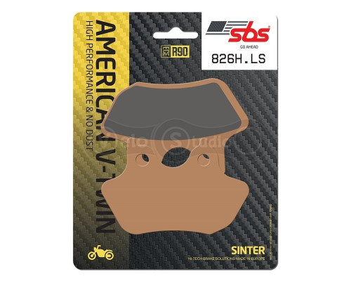 Тормозные колодки SBS 826H.LS High Performance Rear Brake Pads, Sinter