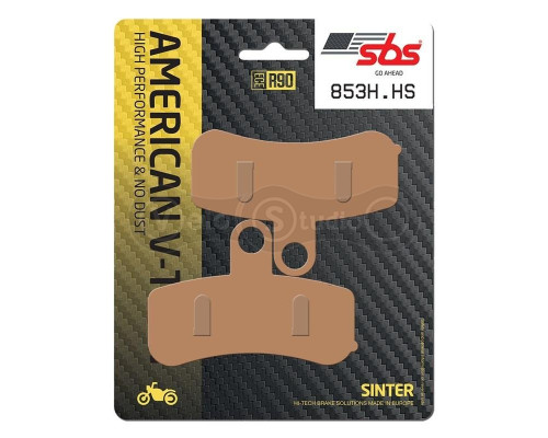 Тормозные колодки SBS 853H.HS High Performance Front Brake Pads, Sinter