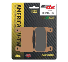 Тормозные колодки SBS 860H.HS High Performance Front Brake Pads, Sinter
