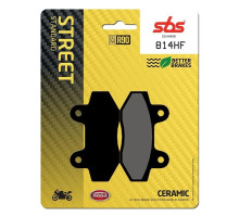 Колодки гальмівні SBS 814HF Standard Brake Pads, Ceramic
