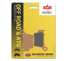 Тормозные колодки SBS 791RSI Racing Brake Pads, EVO Sinter/Sinter