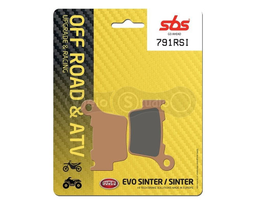 Тормозные колодки SBS 791RSI Racing Brake Pads, EVO Sinter/Sinter