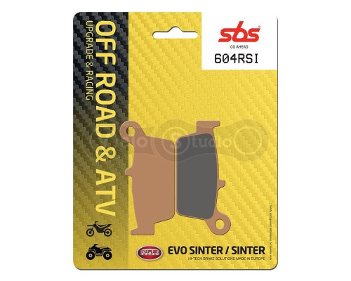 Тормозные колодки SBS 604RSI Racing Brake Pads, EVO Sinter/Sinter