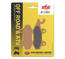 Тормозные колодки SBS 611RSI Racing Brake Pads, EVO Sinter/Sinter
