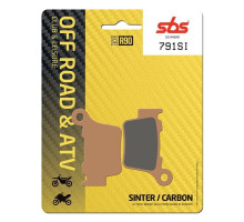 Тормозные колодки SBS 791SI Sport Brake Pads, Sinter/Carbon