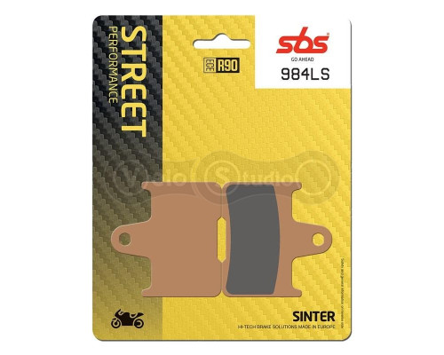 Тормозные колодки SBS 984LS Performance Rear Brake Pads, Sinter