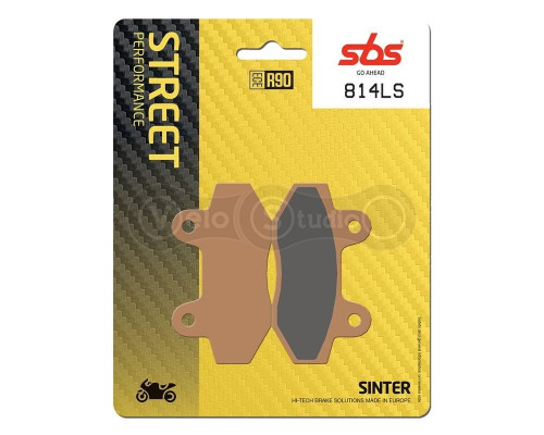 Тормозные колодки SBS 814LS Performance Rear Brake Pads, Sinter