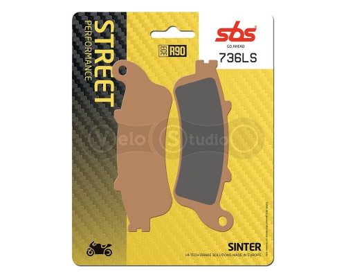 Тормозные колодки SBS 736LS Performance Rear Brake Pads, Sinter