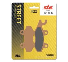 Колодки гальмівні SBS 611LS Performance Rear Brake Pads, Sinter