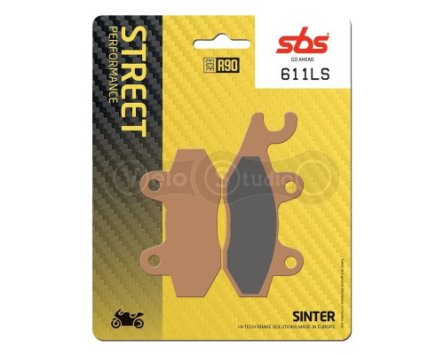 Тормозные колодки SBS 611LS Performance Rear Brake Pads, Sinter