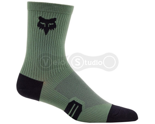 Вело носки FOX Ranger Sock - 6 inch [Hunter Green], L/XL (EU43-45)