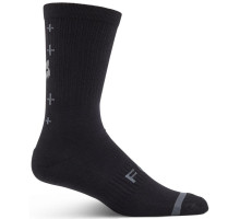 Вело носки FOX DEFEND SOCK - 8 inch - LUNAR [Black], S/M (EU39-42)