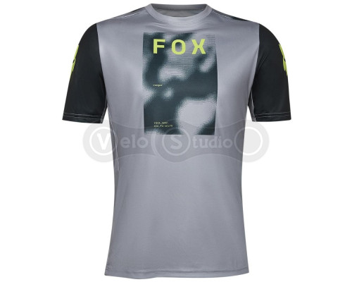 Вело джерсі FOX Ranger Race Jersey SS - Taunt [Steel Gray], M