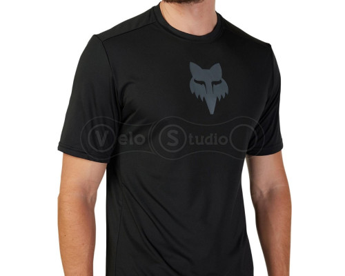 Вело джерсі FOX Ranger Jersey SS - Lab [Black], M