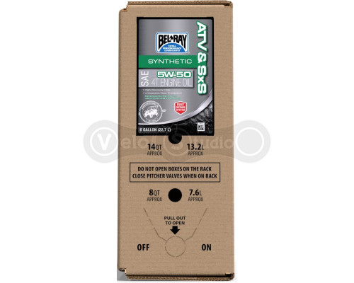 Масло моторное Bel-Ray ATV&SxS Synthetic Engine Oil [23л], 5w-50
