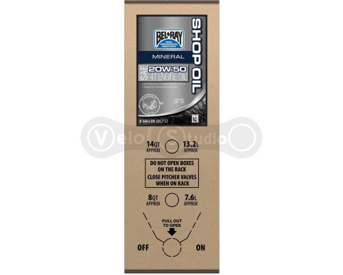 Мастило моторне Bel-Ray SHOP Engine Oil [23л], 20w-50