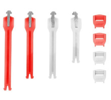 LEATT Strap kit 5.5 Boot - JW [Grey], No Size