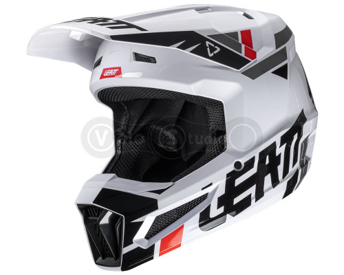 Мото шолом LEATT Moto 2.5 Helmet [White], M (57-58 см)