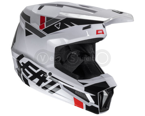 Мото шолом LEATT Moto 2.5 Helmet [White], M (57-58 см)