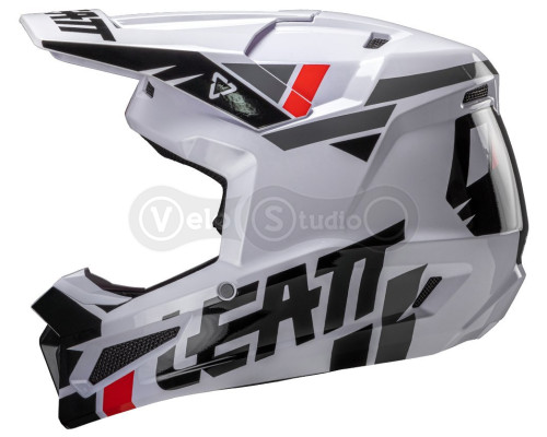 Мото шолом LEATT Moto 2.5 Helmet [White], M (57-58 см)