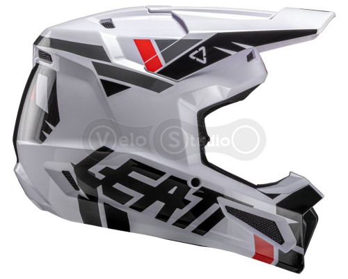 Мото шолом LEATT Moto 2.5 Helmet [White], M (57-58 см)