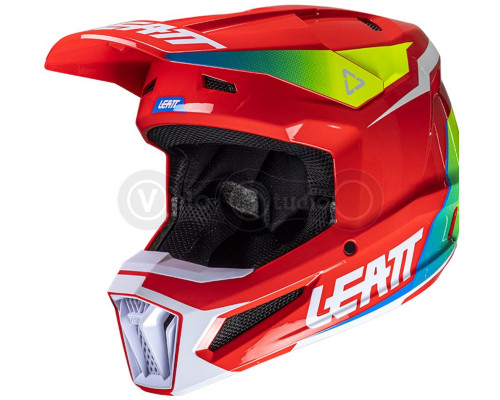 Мото шолом LEATT Moto 2.5 Helmet [Red], M (57-58 см)
