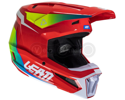 Мото шолом LEATT Moto 2.5 Helmet [Red], M (57-58 см)