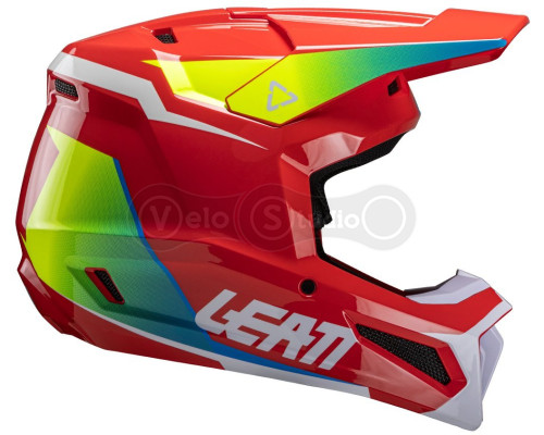 Мото шолом LEATT Moto 2.5 Helmet [Red], M (57-58 см)