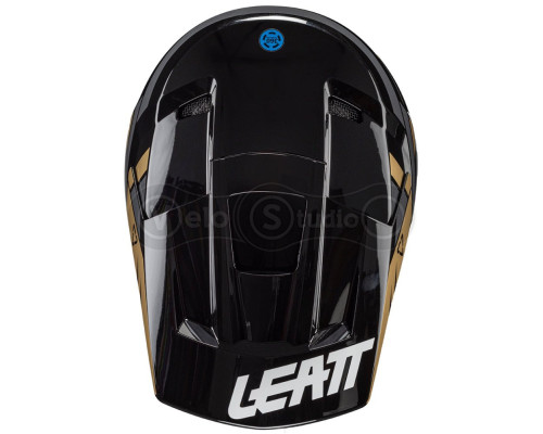 Мото шолом LEATT Moto 2.5 Helmet [Black], M (57-58 см)