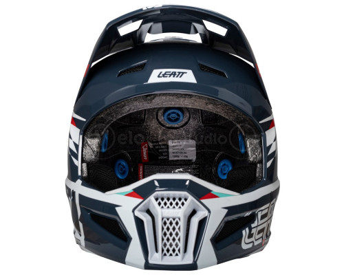 Мотошолом LEATT Moto 3.5 Helmet + Маска Velocity [Blue], M (57-58 см)