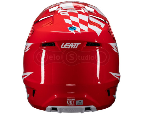 Мотошолом LEATT Moto 3.5 Helmet + Маска Velocity [Red], S (55-56 см)