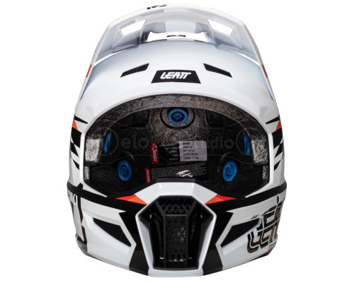 Мотошолом LEATT Moto 3.5 Helmet + Маска Velocity [White], S (55-56 см)