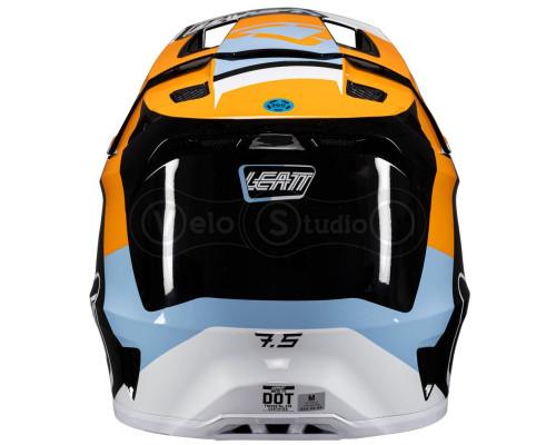 Мотошлем LEATT Moto 7.5 Helmet + Маска Velocity [Orange], M (57-58 см)