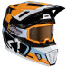 Мотошлем LEATT Moto 7.5 Helmet + Маска Velocity [Orange], M (57-58 см)