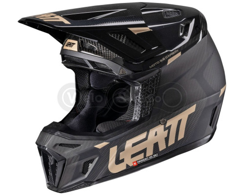 Мотошлем LEATT Moto 9.5 Helmet + Маска Velocity 6.5 [Black], L (59-60 см)