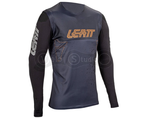 Вело джерси LEATT MTB 5.0 Gravity Jersey [Black], M