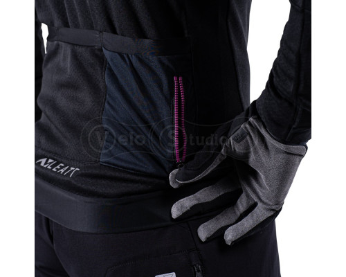 Вело джерсі LEATT MTB 4.0 Trail Jersey [Black], M