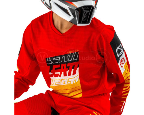 Детский мотокостюм LEATT Ride Kit 3.5 Junior [Red1], 28/XLarge