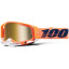 Маска 100% RACECRAFT 2 Goggle [Coral], Mirror Gold Lens