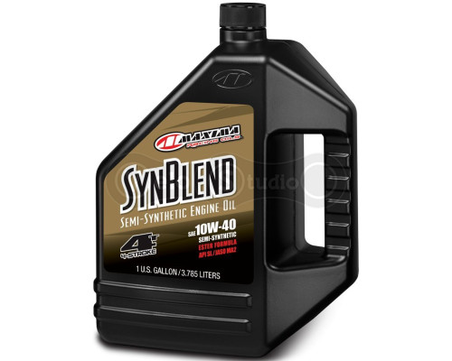 Масло моторное Maxima SynBlend Engine Oil [4л], 10w-40