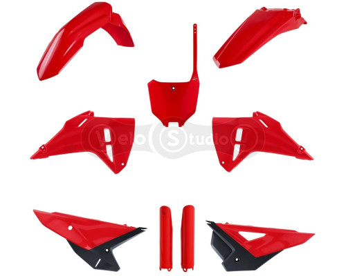 Пластик Polisport MX kit - Honda (25-) [Red], Honda