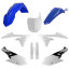 Пластик Polisport MX kit - Yamaha (14-) [White/Blue]