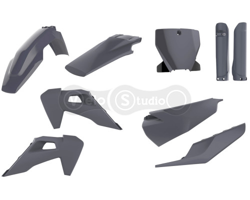 Пластик Polisport MX kit - Husqvarna (19-) [Nardo Grey], Husqvarna