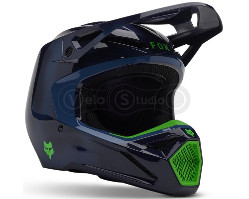 Мотошолом FOX V1 Mips Helmet - Taunt [Navy], M