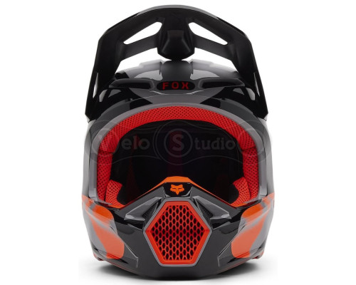 Мото шолом FOX V1 Mips Helmet - Emotion [Steel Gray], XS