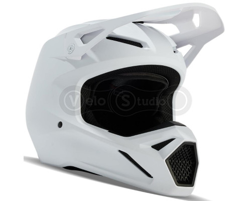Мотошолом FOX V1 Mips Helmet - Solid Matte [White], L