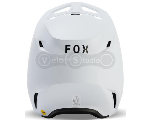 Мотошолом FOX V1 Mips Helmet - Solid Matte [White], L