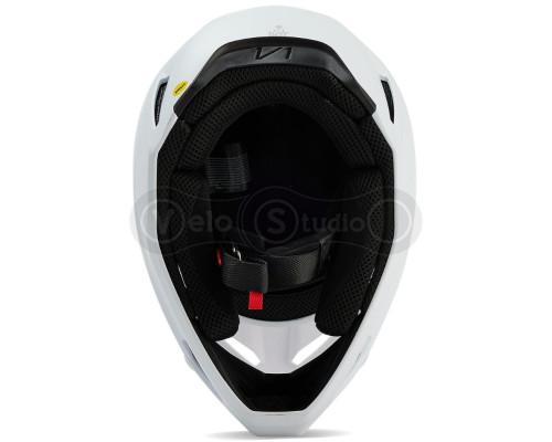 Мотошолом FOX V1 Mips Helmet - Solid Matte [White], L