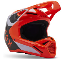 Мотошолом FOX V1 Mips Helmet - Lean [Flo Orange], M