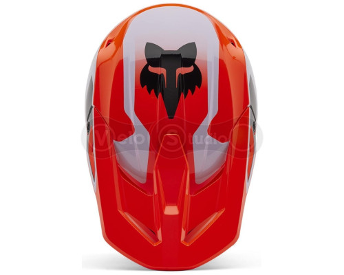 Мотошолом FOX V1 Mips Helmet - Lean [Flo Orange], XXL